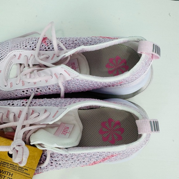 NWT Nike Air Max Flyknit Racer Next Nature Light Baby Pink Nike Sneakers - Picture 7 of 9